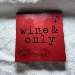 Colourpop wine & only palette